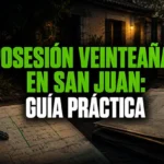 posesión veinteañal San Juan